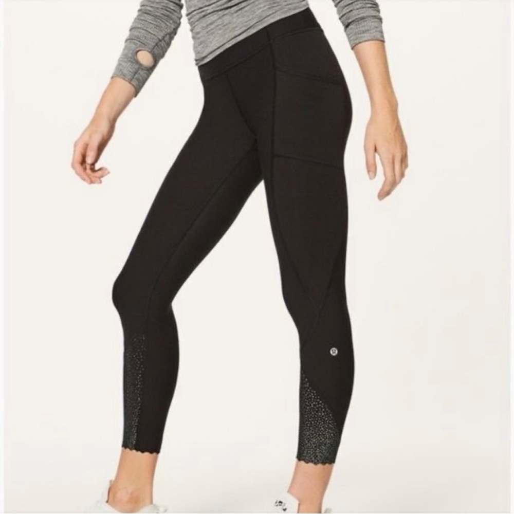 Lululemon Reflective Cropped Leggings